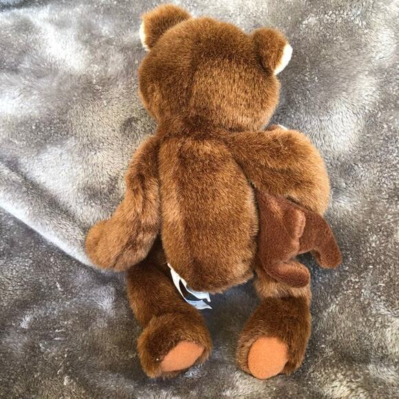 Ganz Bear Pals Plush Bear Vintage 1999 Mom Cub Brown Stuffed Animal Toy RARE - Picture 4 of 11